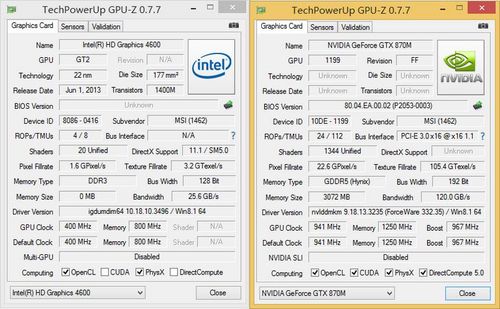 ȫGeforce GTX 870MزF660ײ 